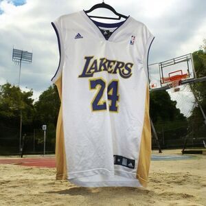 Adidas Kobe Bryant Los Angeles Lakers Jersey Men's Size M